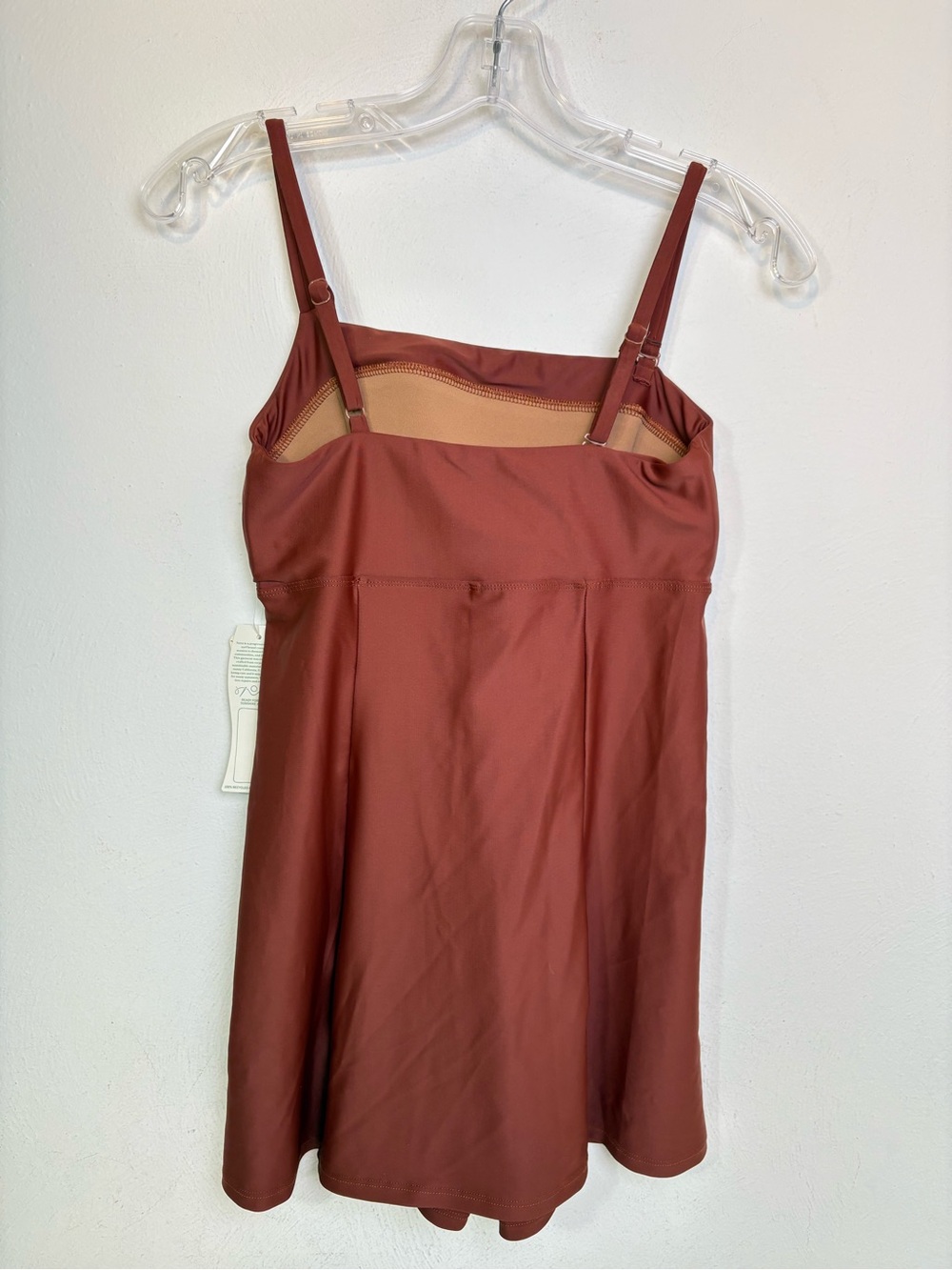 NWT Seea Bolinas Surf One Piece Swim Suit FP Movement Brown Walnut M - Picture 3 of 12